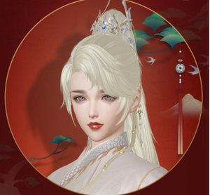 剑网3剑三 飞灵金 新二代白黑狐狸毛披风 黑狐裘夜烬无声玉振天音