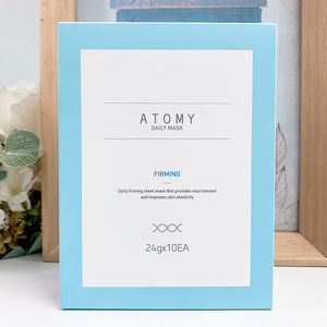 韩国正品atomy艾多美每日面膜贴片补水保湿水润亮肤营养弹力10片