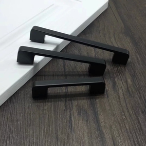 锦特朗美式亚黑拉手橱柜门土豪金拉手锌合金实心拉手抽屉柜门拉手