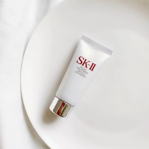 我最爱的洁面 SKII SK2舒透护肤洁面霜洁面乳氨基酸洗面奶20g小样