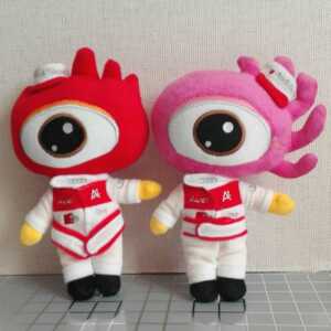 新浪微博 正品公仔玩偶 新浪公仔 毛绒玩具 奥迪吉祥物 新浪活动