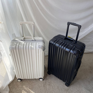 出口日本marrlve行李箱女pc铝框拉杆箱20密码登机箱男大容量皮箱