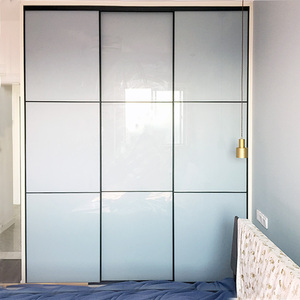 衣柜门定制推拉滑移门玻璃