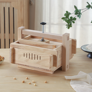 豆腐神器作自制豆腐模具工具全套豆腐实木箱木制压做家用框豆腐干