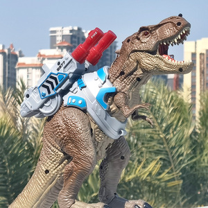 喷雾霸王龙遥控机械暴龙电动仿真动物会走男孩儿童喷火大恐龙玩具