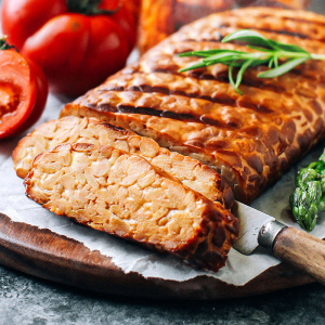 鲁特印尼风味天贝125g素食主义tempeh豆贝豆制品植物肉人造肉食品