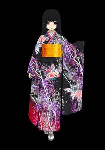bjd娃衣 3分/4分 地狱少女阎魔爱 和服/浴衣