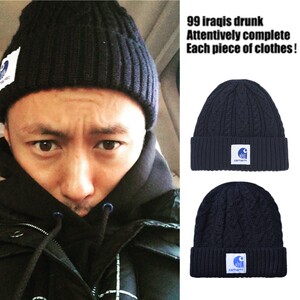 madness mdns wruei coupie hat 余文乐毛线帽潮牌百搭针织冷帽男