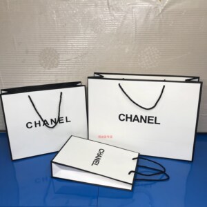 香奈儿chanel纸袋香水袋子衣服围巾钱包盒礼品袋包装礼品盒手提袋