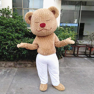 小熊装扮人偶服装