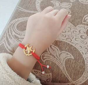 抖音橄榄枝手链编织饰品领花手链哥哥戒指项链送女友胸标耳