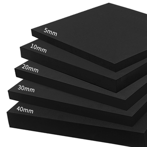 黑色EVA泡棉38-80度无味内衬盒泡沫板材包装材料海绵防撞泡棉定制