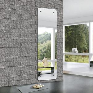 衣镜寝室宿舍舞蹈全身镜子粘贴宿舍贴墙镜子仪容仪表镜墙贴衣实用