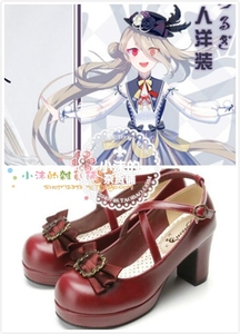 乱舞三日月宗近cos鞋 二次元三条爷爷cosplay动漫周边鞋子0人付款98