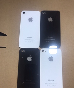 适合苹果4代/4s原装拆机后盖 iphone4s手机后壳 钢化玻璃电池背壳