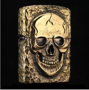 zippo骷髅头