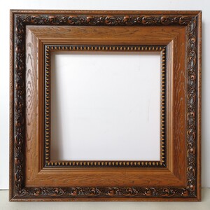 包邮欧式复古实木油画框数字油画外框定做婚纱照相框拼图框镜子框