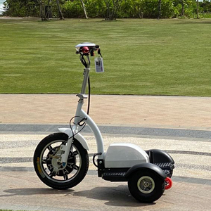 48v电动三轮车代步车折叠站立车女士迷你3轮电动车成人接送孩子