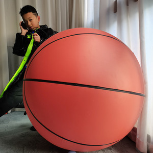 定制 PVC充气大篮球足球运动会气模户外活动玩具智能教具展示模型