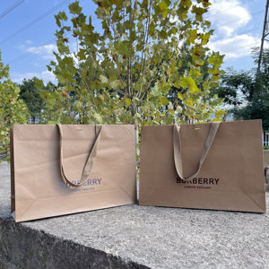 缪媚雅淘宝burberry巴宝莉bbr博柏利新款专柜购物纸袋手提袋20人