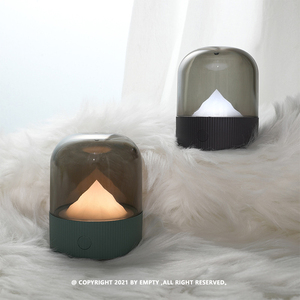 nostalgic莫兰迪烛光呼吸灯无极调光桌面氛围灯古典怀旧设计