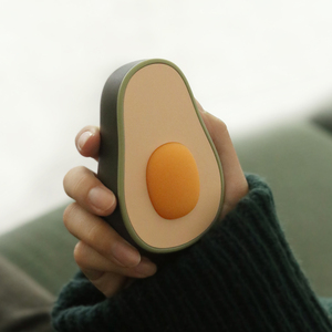 MUID | 牛油果暖手宝 USB充电式可爱迷你随身便携取暖器 冬季暖物