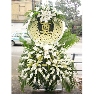 鲜花花篮白事