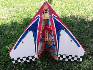 新品70厘米翼展遥控纸飞机优质kt板耐摔魔术板航模三角翼飞机