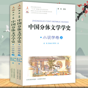 【正版500余页】上下2册中国分体文学学史小说学卷小说评点小说学史小说学发展研究先唐小说学唐代小说学宋元明代小说学书籍