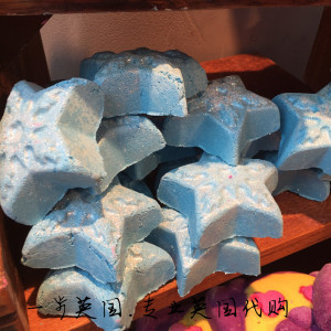现货 英国lush冰雪星光泡泡浴芭 薄荷香气泡澡球