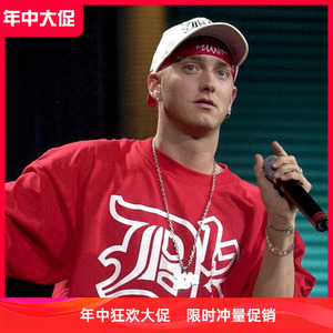 Eminem阿姆同款短袖t恤男女街舞嘻哈摇滚HIPHOP BBOY大码上衣服