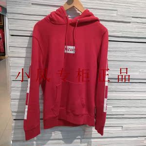 李维斯卫衣男红色