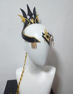 【无意】未烬盾娘cos头饰 剑三苍云cos