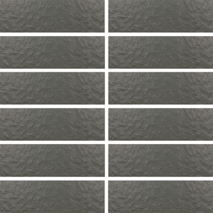 45*145mm深灰色外墙瓷砖纸皮砖深灰色麻面通体外墙砖灰色室外瓷砖