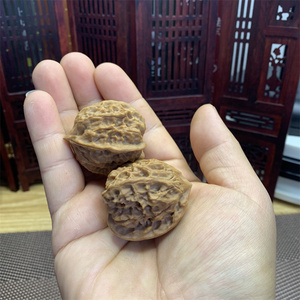 文玩核桃白蛇谷狮子头实拍一物一图原产地手把件精品成对收藏