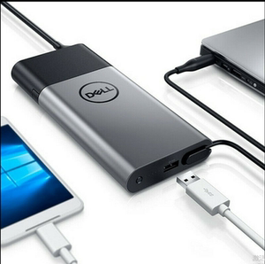 dell inspiron 7490笔记本充电器 然7000 7490混合电源 移动快充