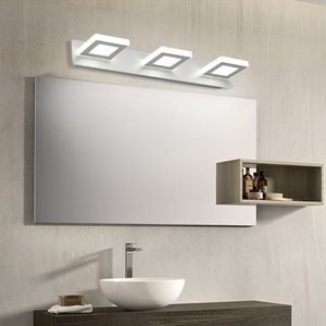 镜前灯led卫生间免打孔浴室北欧创意厕所防水洗手间现代简约镜灯