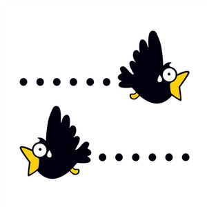 防水反光汽车贴纸电动摩托网红潮流车身贴311尴尬的乌鸦黑线表情