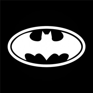 反光汽车贴纸dc超级英雄黑暗骑士布鲁斯韦恩正义联盟ys046蝙蝠侠