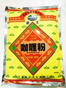 潮王咖喱粉无添加剂 咖喱粉调料 咖喱鸡块 黄焖鸡 一袋380g 包邮