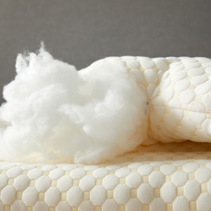 3d针织棉可入口大豆纤维枕头低枕芯儿童护颈椎学生宿舍单人助睡眠