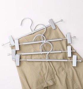 简丹爱家 家用裤夹裤子夹子 铝合金裤挂 衣柜专用无痕强力裤夹