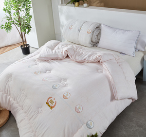 2021金贝壳被子欧尚双层被超柔磨绒厚棉被10.5斤保暖12斤羽丝棉