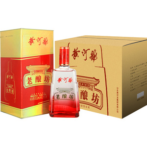 黄河龙32度老酿坊红坊整箱6瓶 浓香型低度白酒1948同系列婚礼用酒