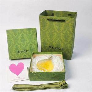 专柜 古奇 gucc 绿色包装 口红盒香水礼品盒 小样礼盒 袋子礼品袋