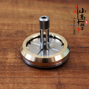 xgedc北斗作 铜 钛 星辉 绽放edc手捻陀螺 盗梦空间玩具 有氚管版