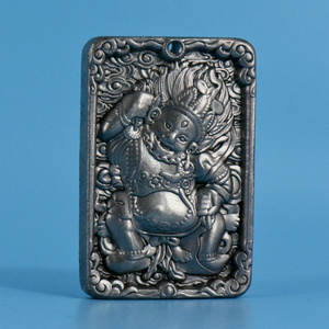 00下雨的冬季2009淘宝仿古复古红山文化铁石陨石佛像菩萨观音黄财神