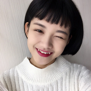 假发刘海学生韩国