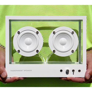 北欧高颜值蓝牙音箱透明低音炮壁挂音响家用客厅2人付款4750