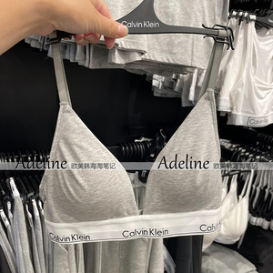 正品jennie同款 加拿大ck calvin klein内衣女性感运动文胸qf5650